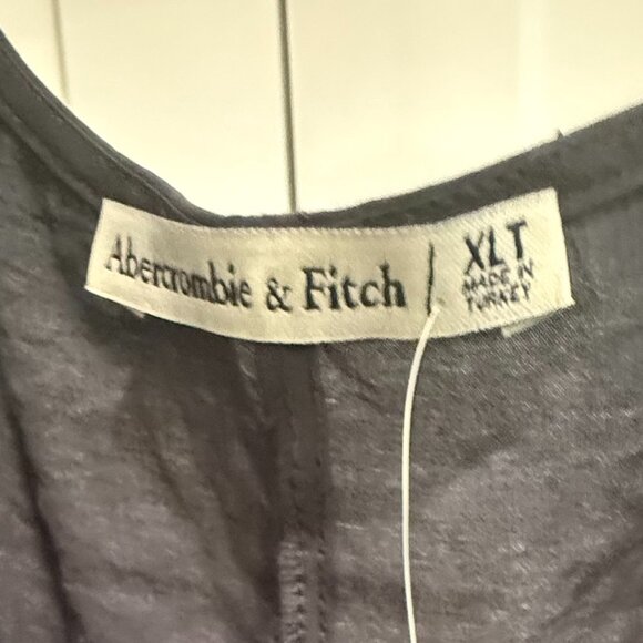 Abercrombie & Fitch Black Buttondown Sleeveless Jumpsuit - Picture 3 of 4